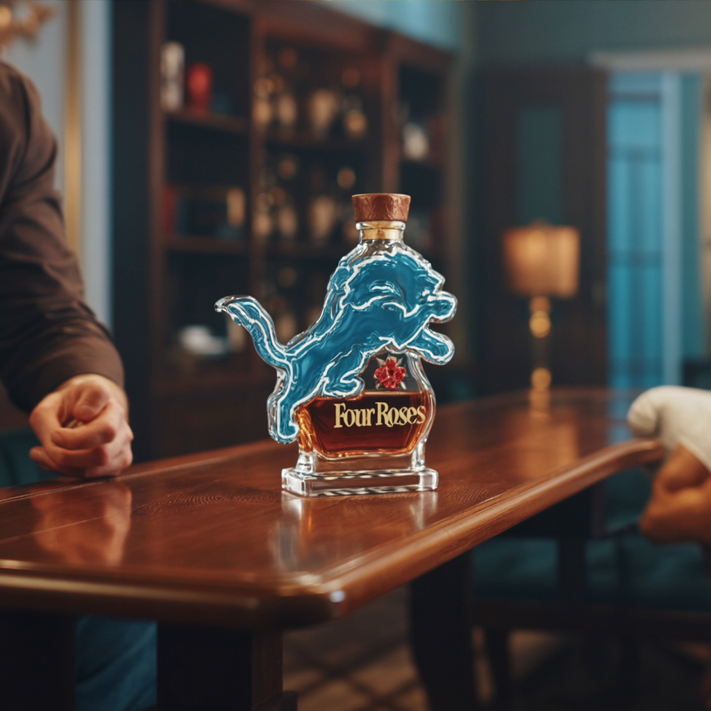Butelka whisky - Edycja Lew