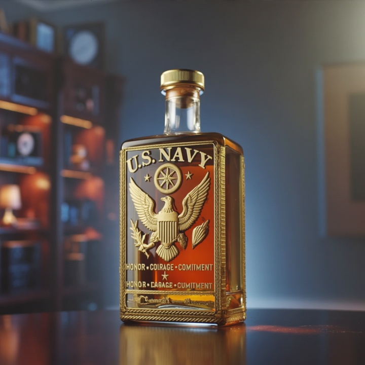 Whisky w butelce - Specjalna edycja Marynarki Wojennej Stanów Zjednoczonych