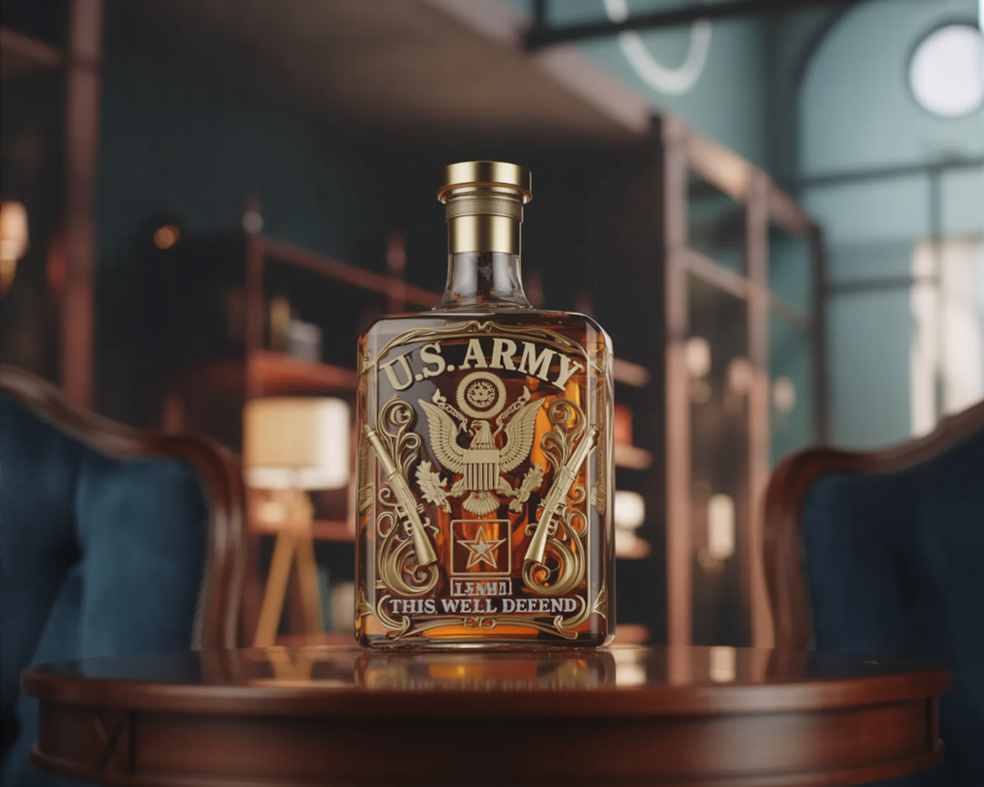 Whisky w butelce - Specjalna edycja Marynarki Wojennej Stanów Zjednoczonych