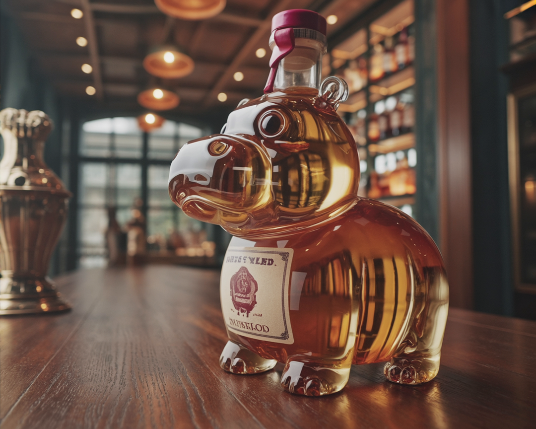 Butelka Whiskey - Edycja Specjalna Hipopotama