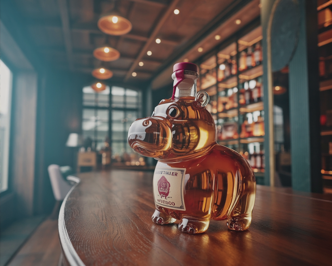 Butelka Whiskey - Edycja Specjalna Hipopotama