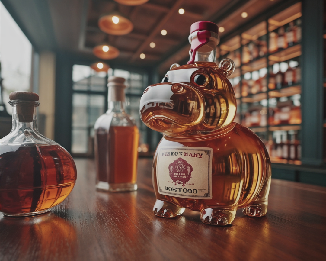 Butelka Whiskey - Edycja Specjalna Hipopotama