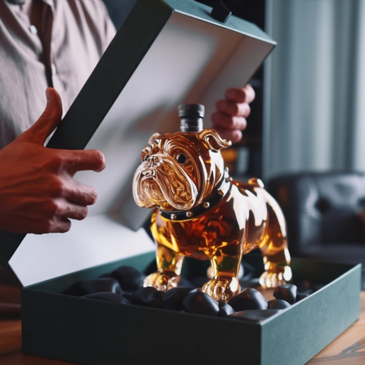 Butelka Whiskey - Wersja Bulldog