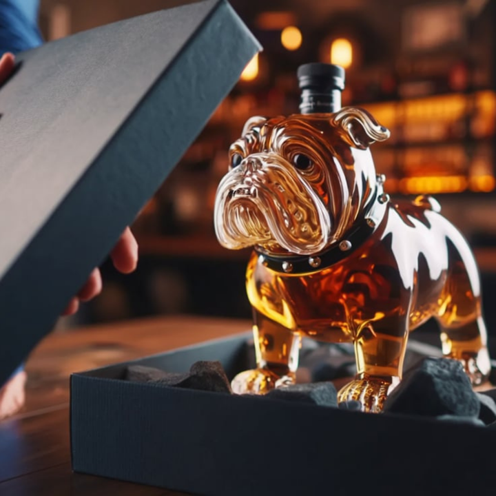 Butelka Whiskey - Wersja Bulldog
