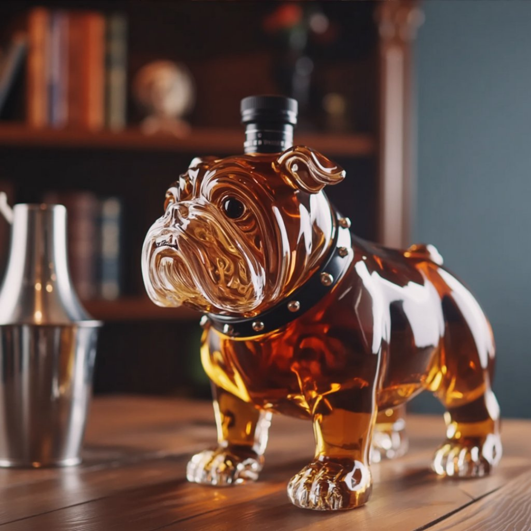 Butelka Whiskey - Wersja Bulldog