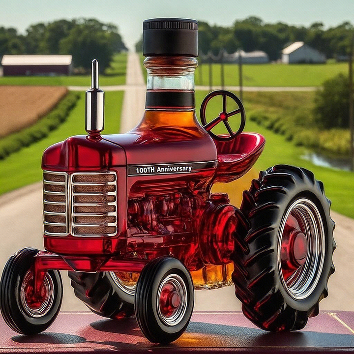 100 lat Farmall whisky butelka