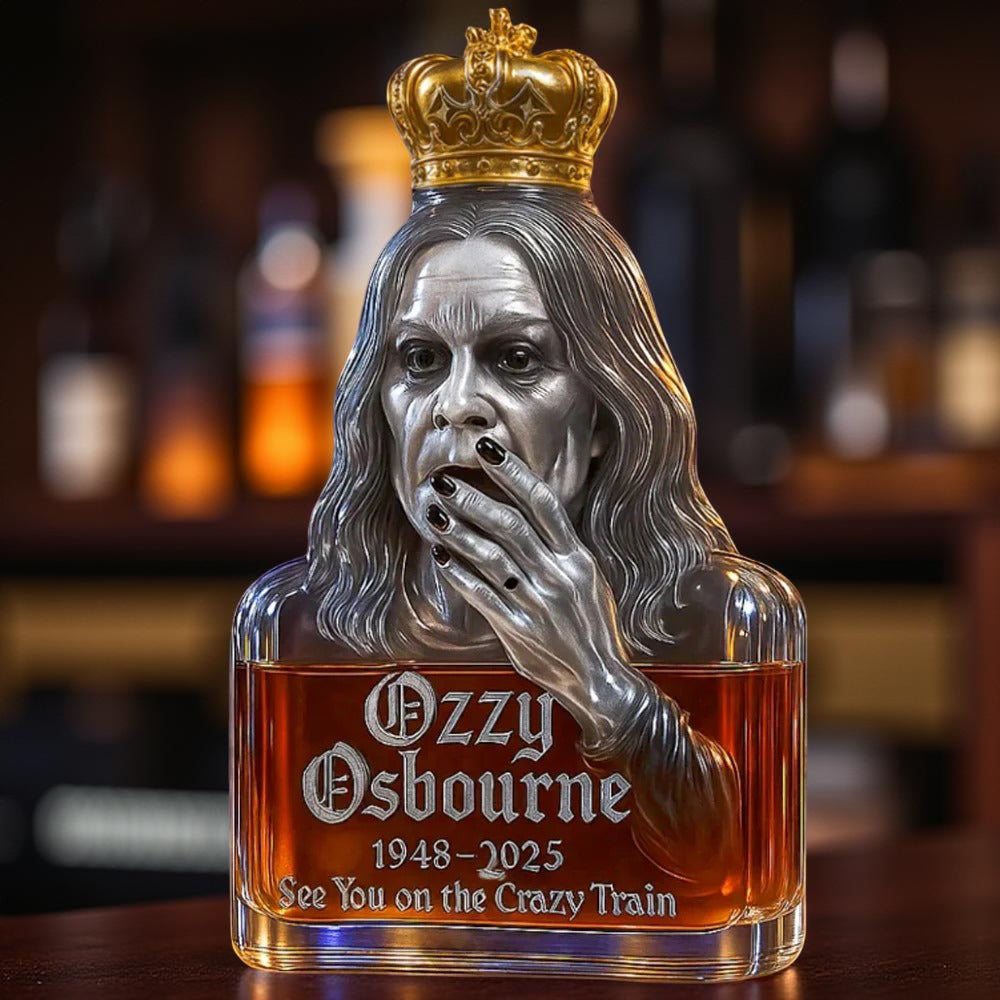 Ozzy Zobaczymy się na szalonym pociągu butelka whisky