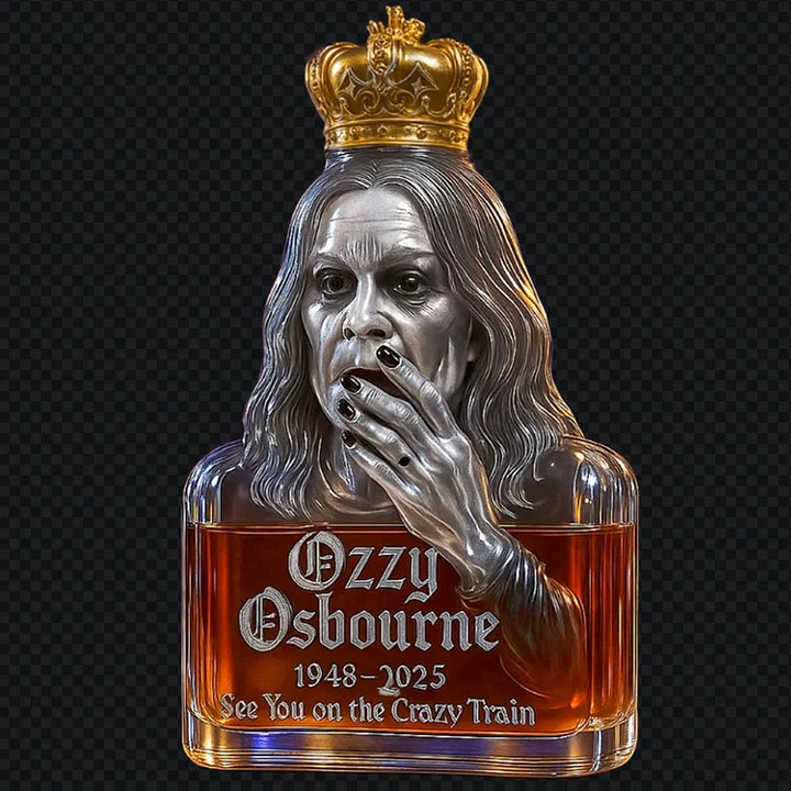 Ozzy Zobaczymy się na szalonym pociągu butelka whisky