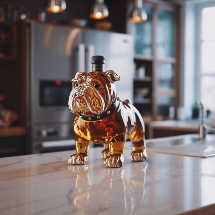 Butelka Whiskey - Wersja Bulldog