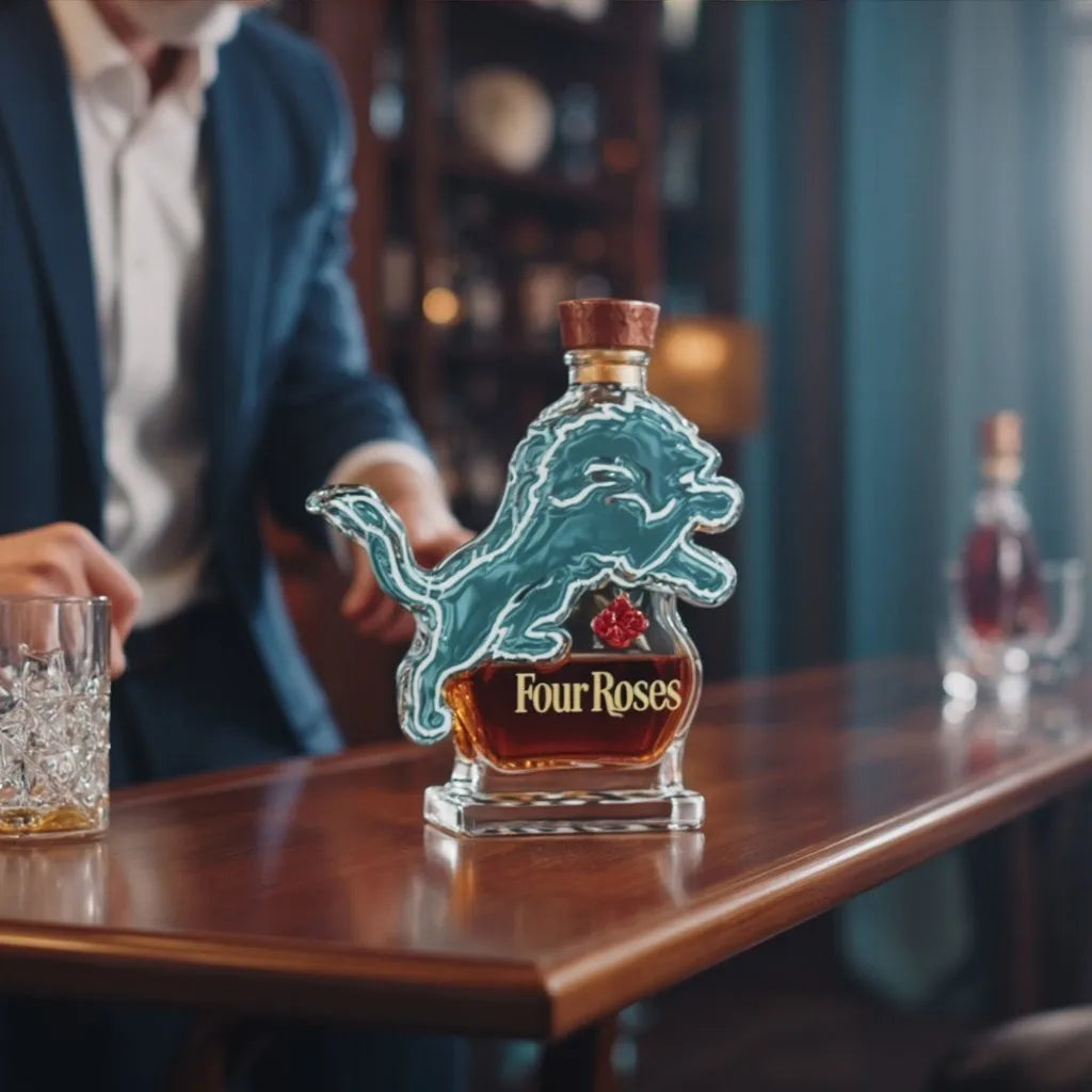 Butelka whisky - Edycja Lew