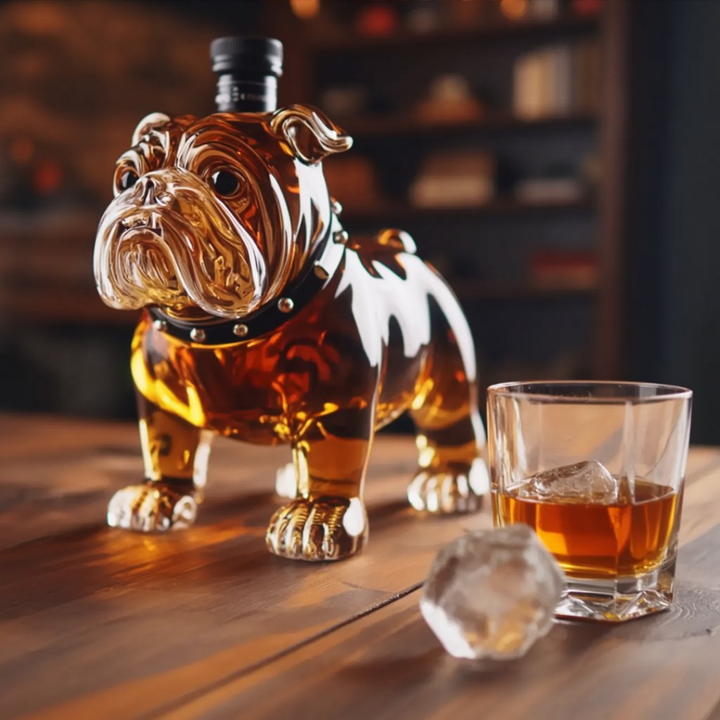Butelka Whiskey - Wersja Bulldog