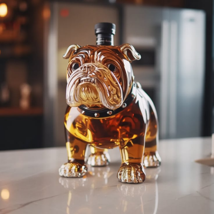 Butelka Whiskey - Wersja Bulldog