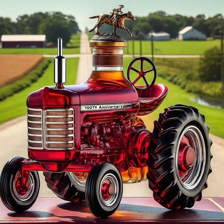 100 lat Farmall whisky butelka