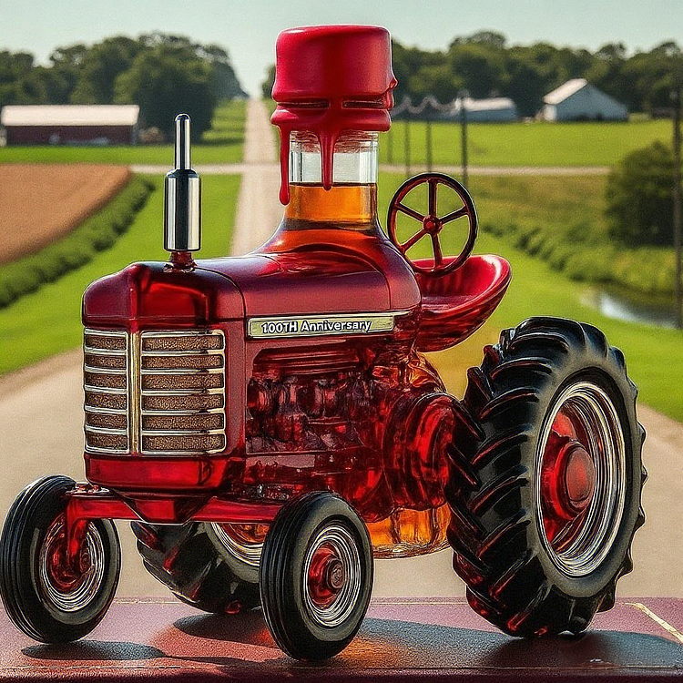 100 lat Farmall whisky butelka