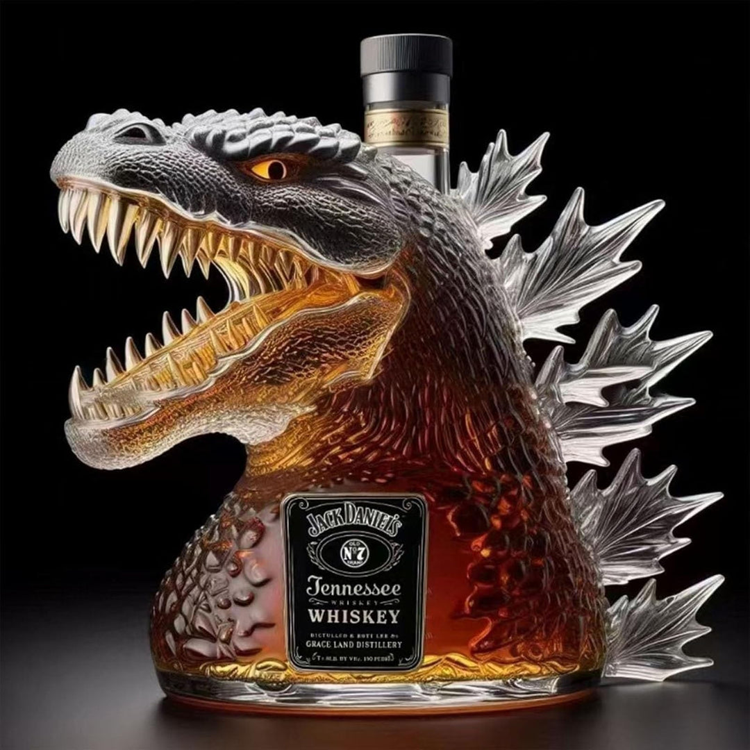 Butelka na whisky Monstrum Godzilla