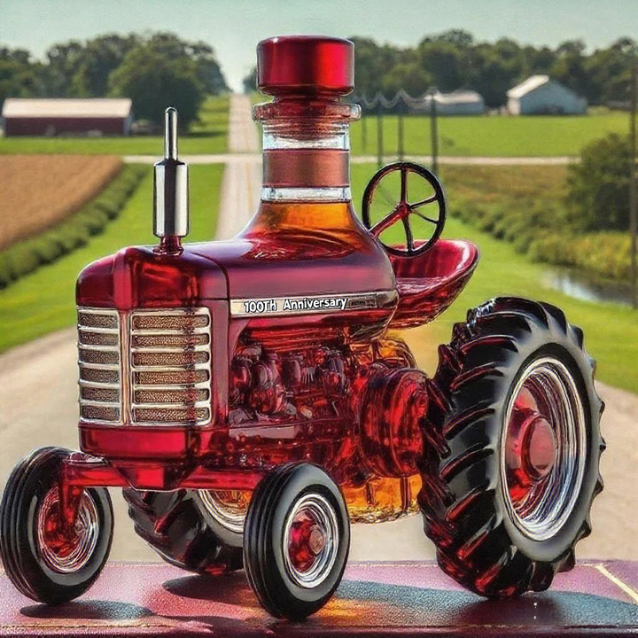 100 lat Farmall whisky butelka