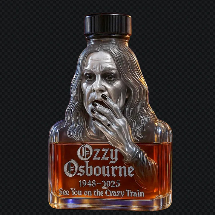 Ozzy Zobaczymy się na szalonym pociągu butelka whisky