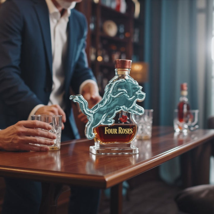Butelka whisky - Edycja Lew