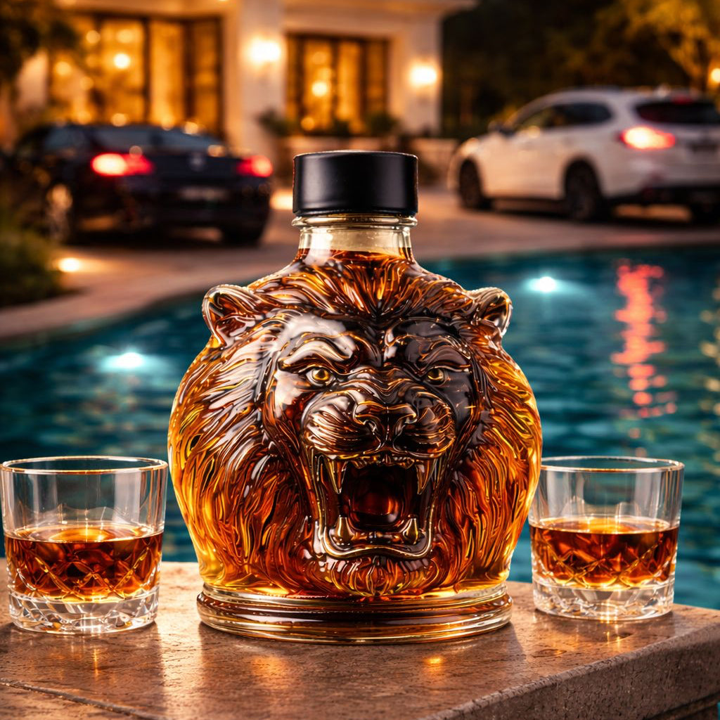 Butelka Whiskey - Edycja Specjalna Lwa