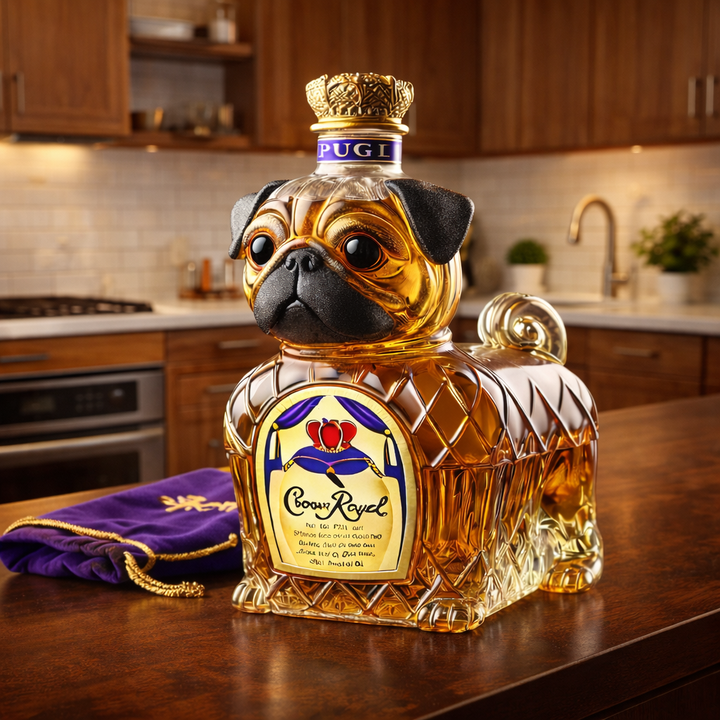 Butelka Whiskey - French Bulldog - Edycja Specjalna