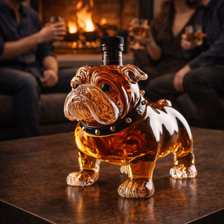 Butelka Whiskey - Wersja Bulldog