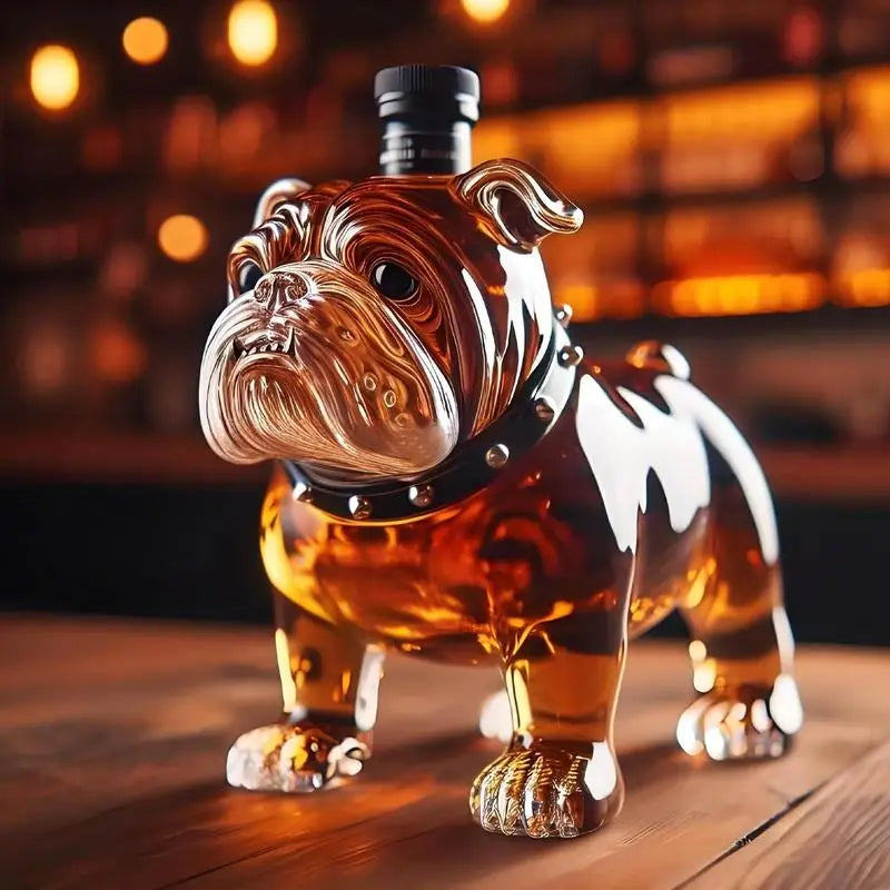 Butelka do whisky Buldog Strażnik