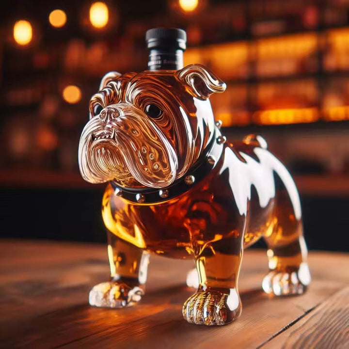 Butelka Whiskey - Wersja Bulldog