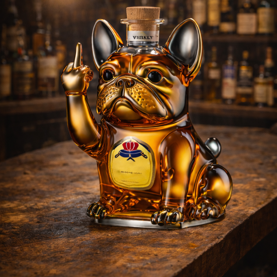 Butelka Whisky - Wersja dla Psa