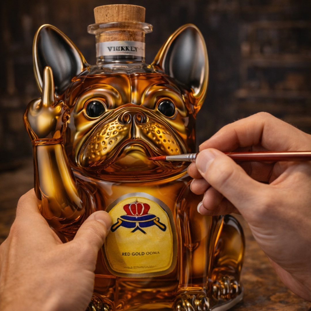 Butelka Whisky - Wersja dla Psa
