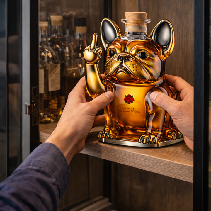 Butelka Whisky - Wersja dla Psa