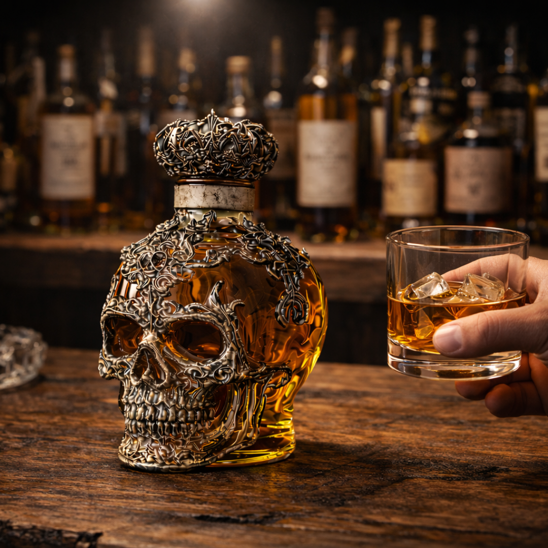 Butelka Whiskey - Edycja Specjalna Czaszki