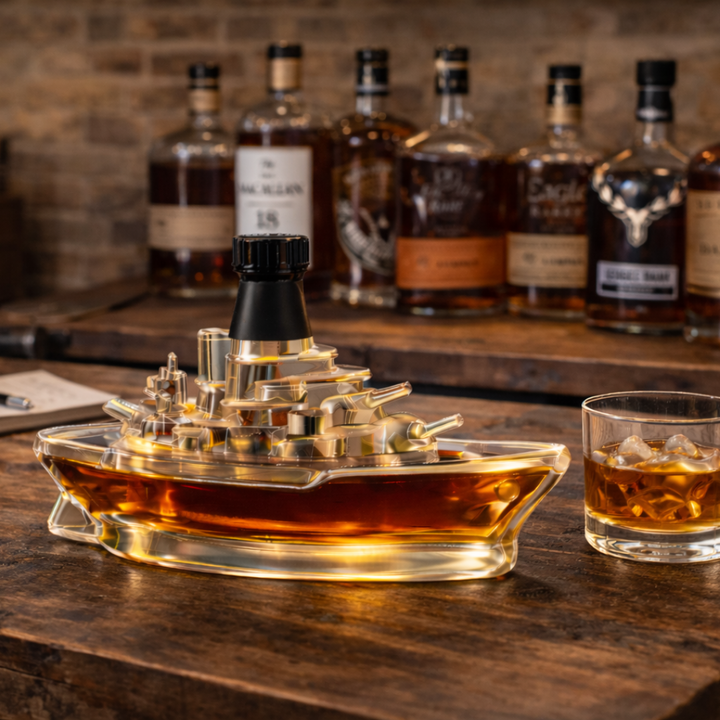 Butelka Whisky - Wersja Morska