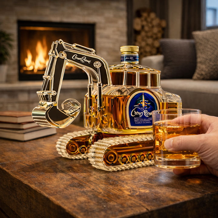 Butelka Whiskey - Wersja Koparki