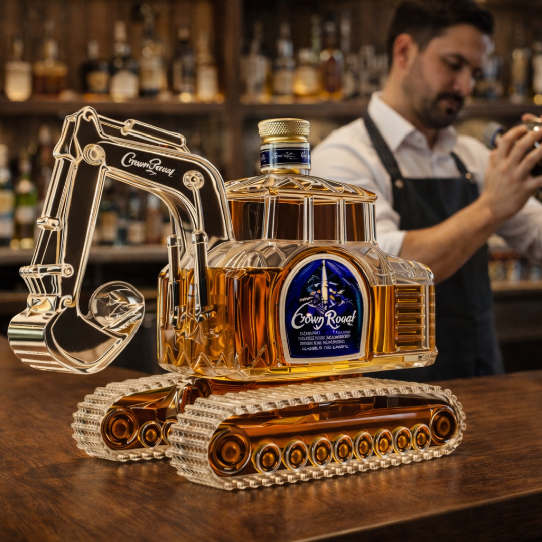 Butelka Whiskey - Wersja Koparki
