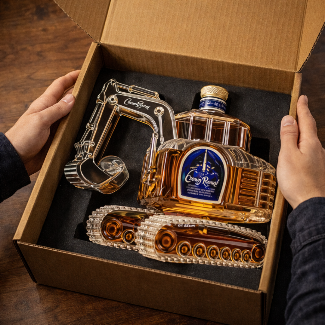 Butelka Whiskey - Wersja Koparki