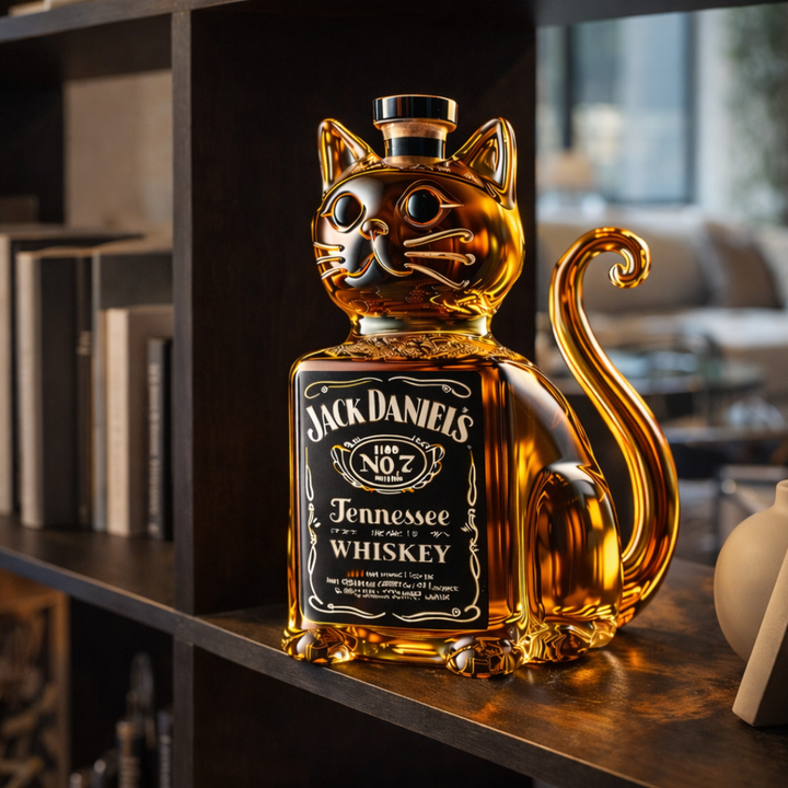 Butelka Whisky - Edycja Kot