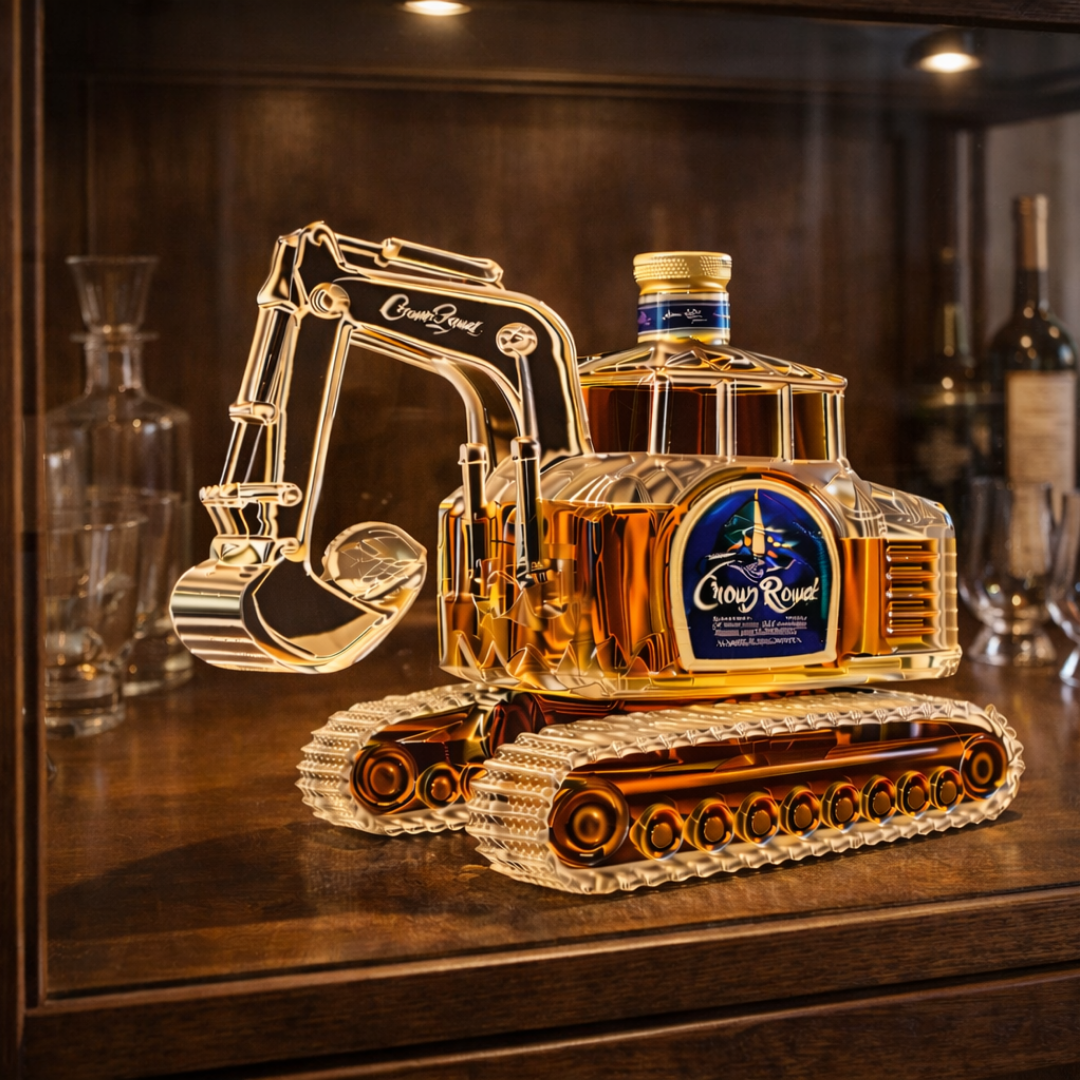 Butelka Whiskey - Wersja Koparki