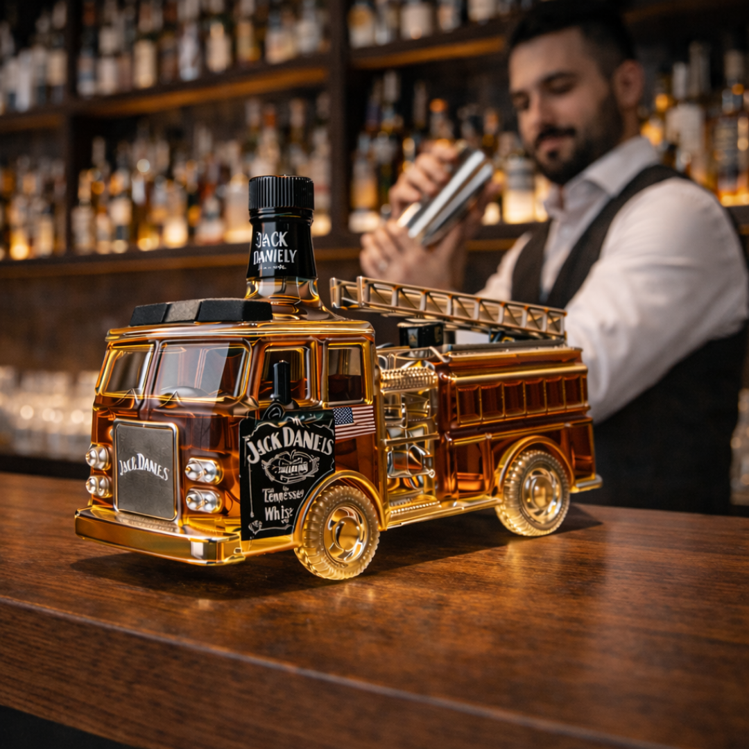 Butelka whiskey Jack Daniel's - specjalna edycja dla strażaków