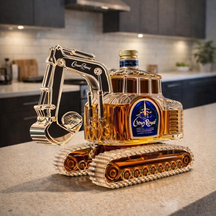 Butelka Whiskey - Wersja Koparki
