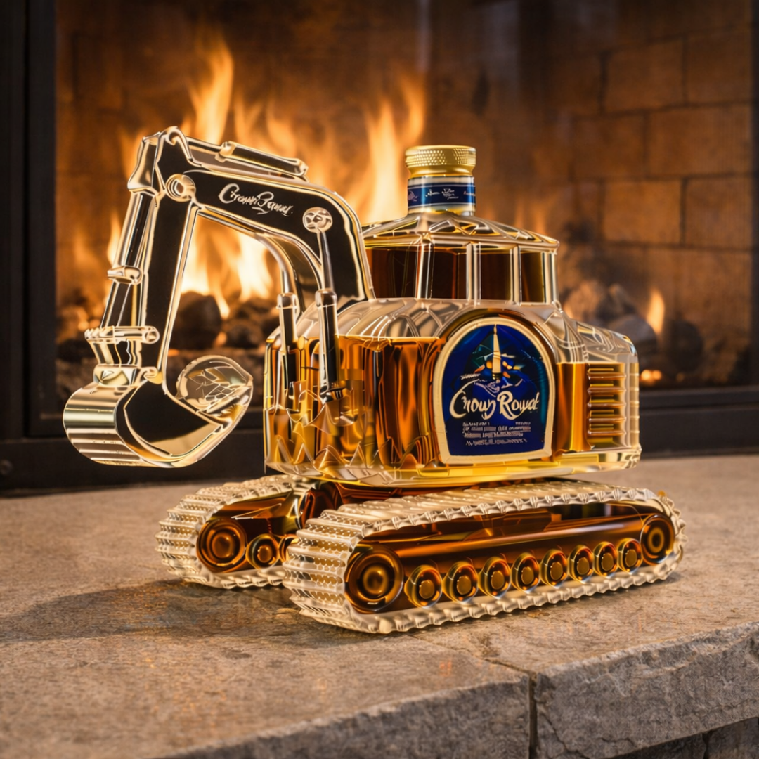 Butelka Whiskey - Wersja Koparki