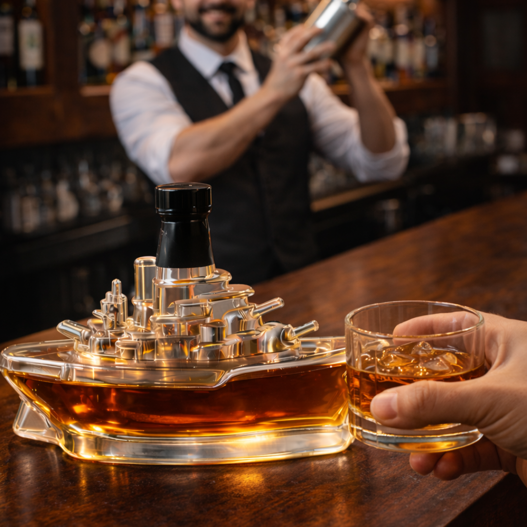 Butelka Whisky - Wersja Morska