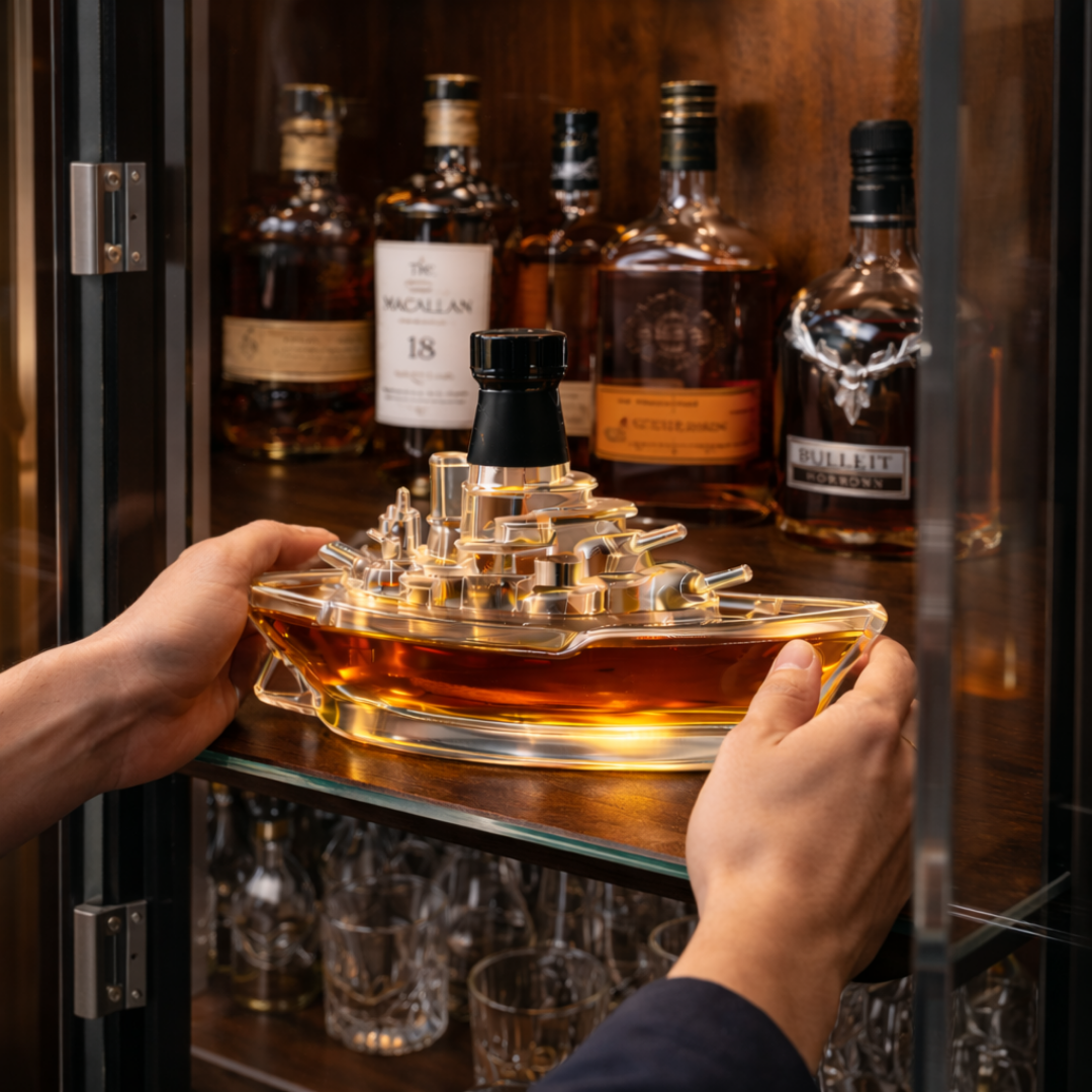 Butelka Whisky - Wersja Morska