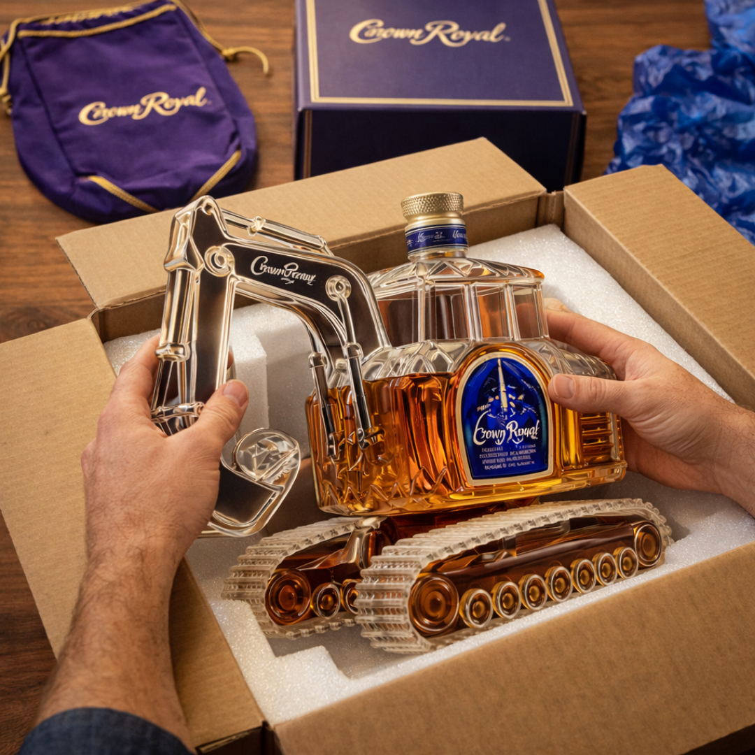 Butelka Whiskey - Wersja Koparki