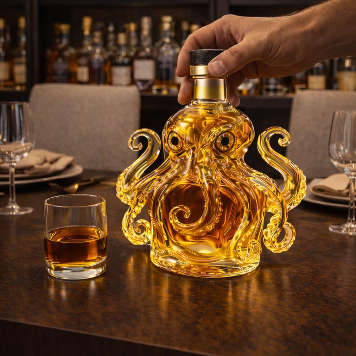 Butelka Whiskey - Edycja Specjalna Ośmiornica