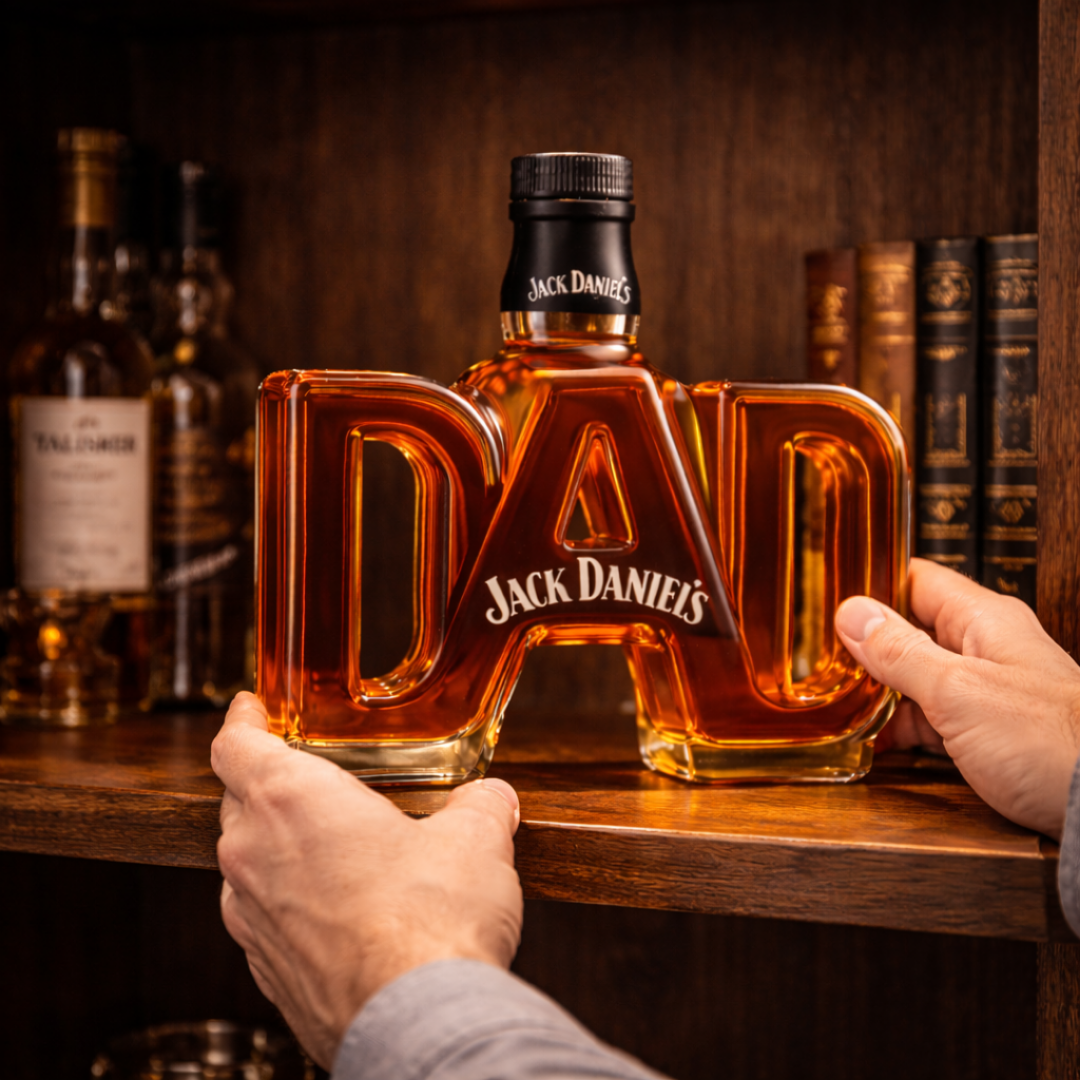 Butelka whiskey Jack Daniel's - Wydanie dla Taty