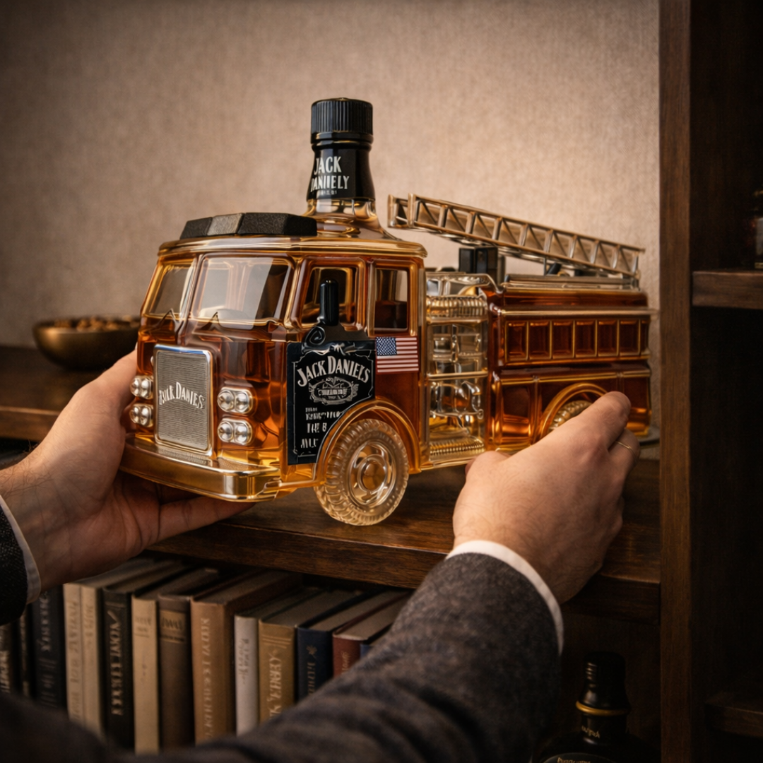 Butelka whiskey Jack Daniel's - specjalna edycja dla strażaków