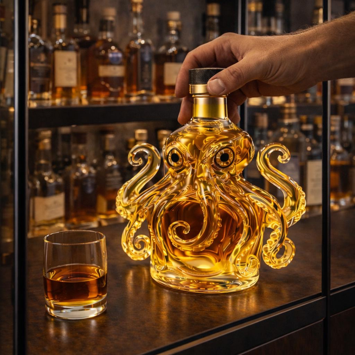 Butelka Whiskey - Edycja Specjalna Ośmiornica
