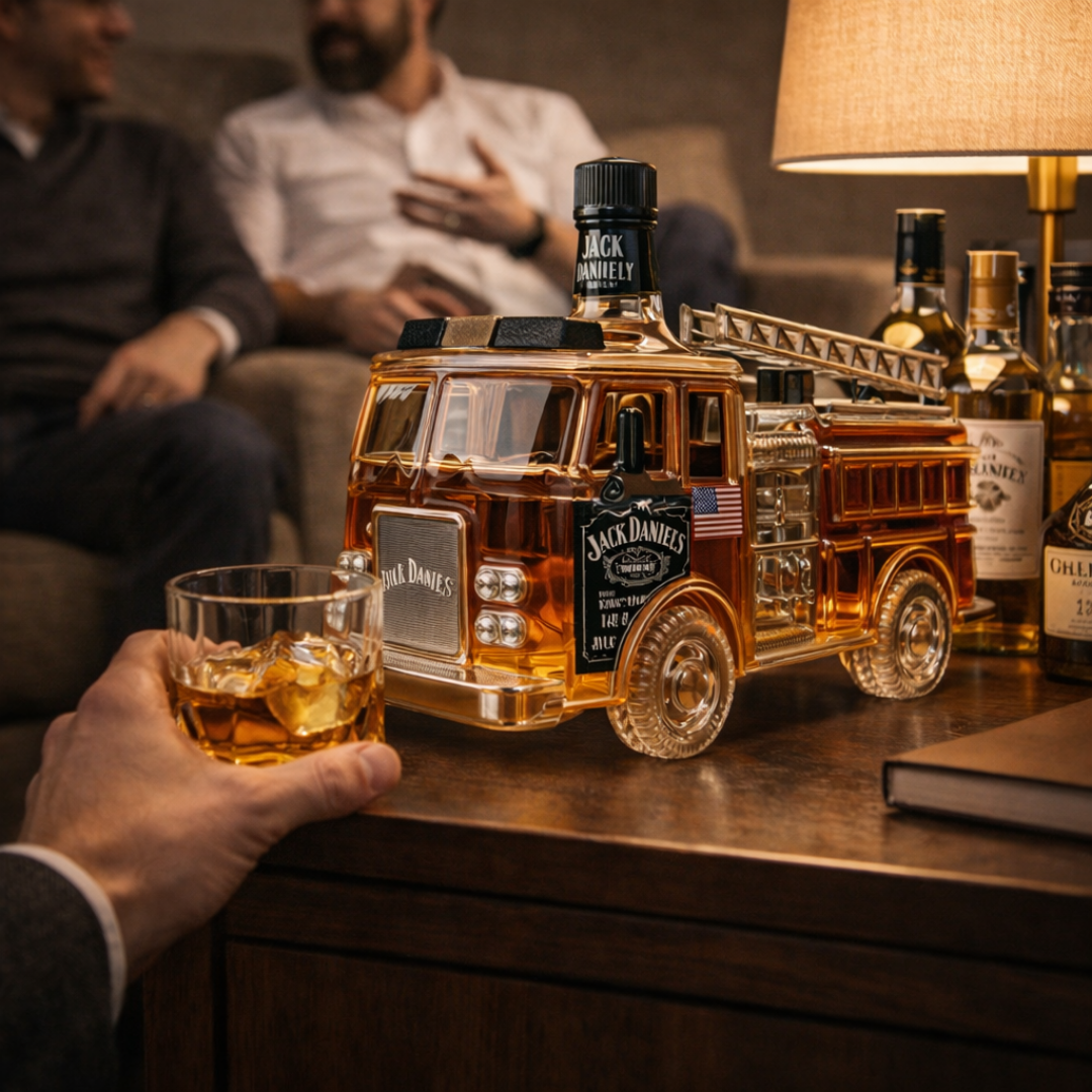 Butelka whiskey Jack Daniel's - specjalna edycja dla strażaków