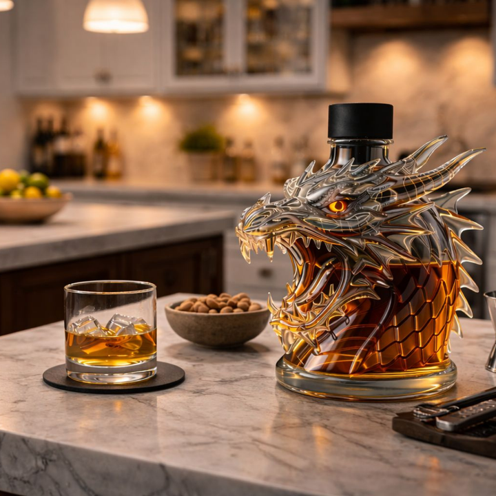 Butelka whisky - Edycja Draak