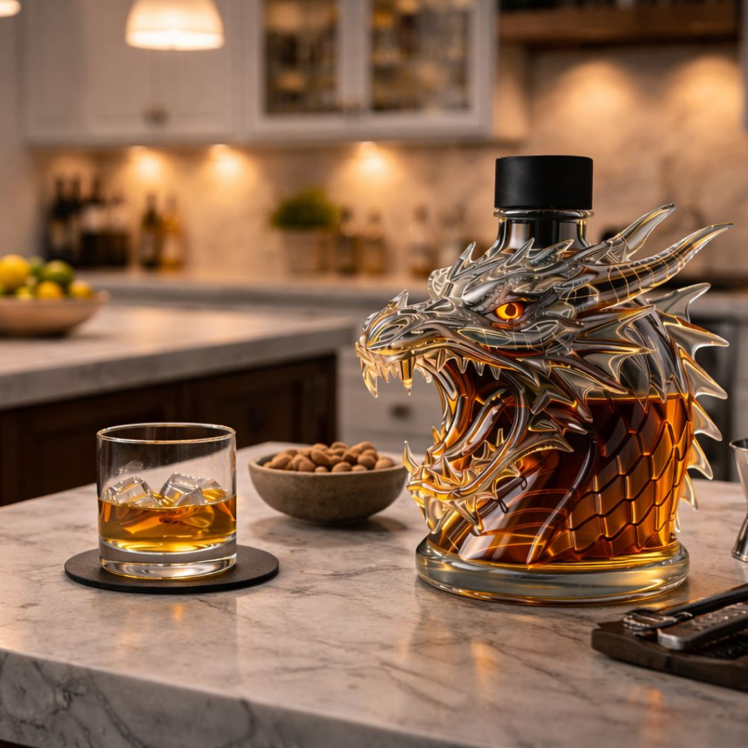 Butelka Whisky - Smok - Edycja Specjalna